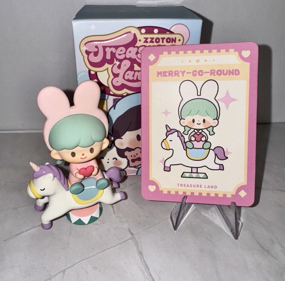 Zzoton Treasure Land Confirmed Blind Box Figure Merry Go Round US Seller